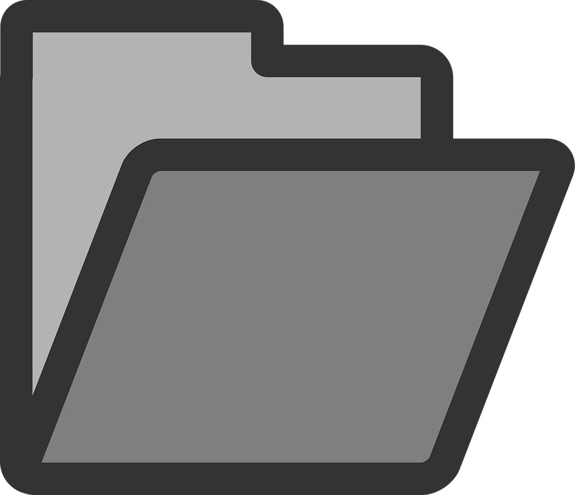 Free vector graphic: Folder, Open, Empty, Icon, Organize - Free ...
